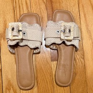 Universal Thread Women's Woven Slide Sandals